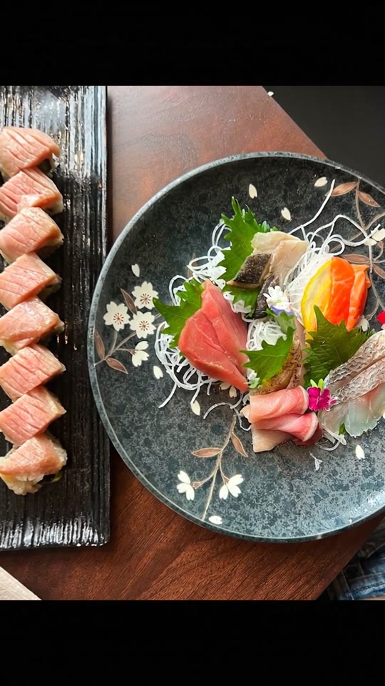 Sashimi plate